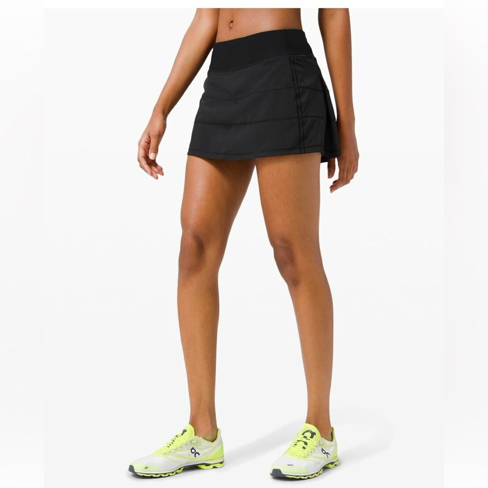 Lululemon | Pace Rival Skirt | Black | Size 4 | 12” | Mid Rise